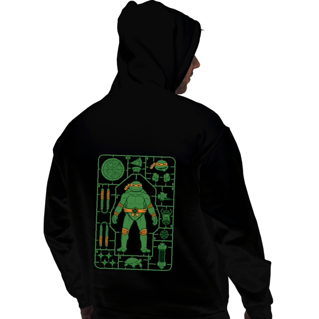 Daily_Deal_Shirts Pullover Hoodies, Unisex / Small / Black Michelangelo Model Sprue