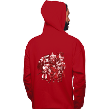 Load image into Gallery viewer, Shirts Pullover Hoodies, Unisex / Small / Red SNK
