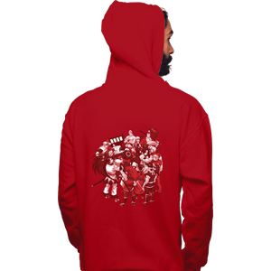 Shirts Pullover Hoodies, Unisex / Small / Red SNK