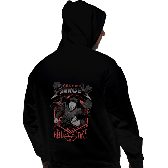 Daily_Deal_Shirts Pullover Hoodies, Unisex / Small / Black The Hero Of Hawkins