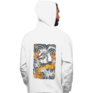 Shirts Zippered Hoodies, Unisex / Small / White Gundam