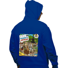 Load image into Gallery viewer, Daily_Deal_Shirts Pullover Hoodies, Unisex / Small / Royal Blue Where&#39;s Arthur
