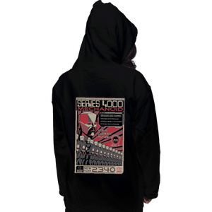 Shirts Zippered Hoodies, Unisex / Small / Black Series 4000 Mechanoid