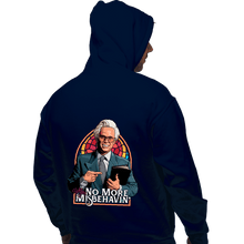 Load image into Gallery viewer, Daily_Deal_Shirts Pullover Hoodies, Unisex / Small / Navy No More Misbehavin&#39;
