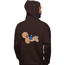 Load image into Gallery viewer, Shirts Pullover Hoodies, Unisex / Small / Dark Chocolate Alion Nom Nom

