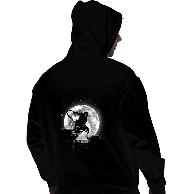 Shirts Pullover Hoodies, Unisex / Small / Black Moonlight Hero