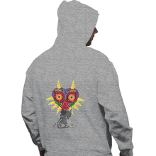 Load image into Gallery viewer, Shirts Pullover Hoodies, Unisex / Small / Sports Grey Majora&#39;s Graffiti
