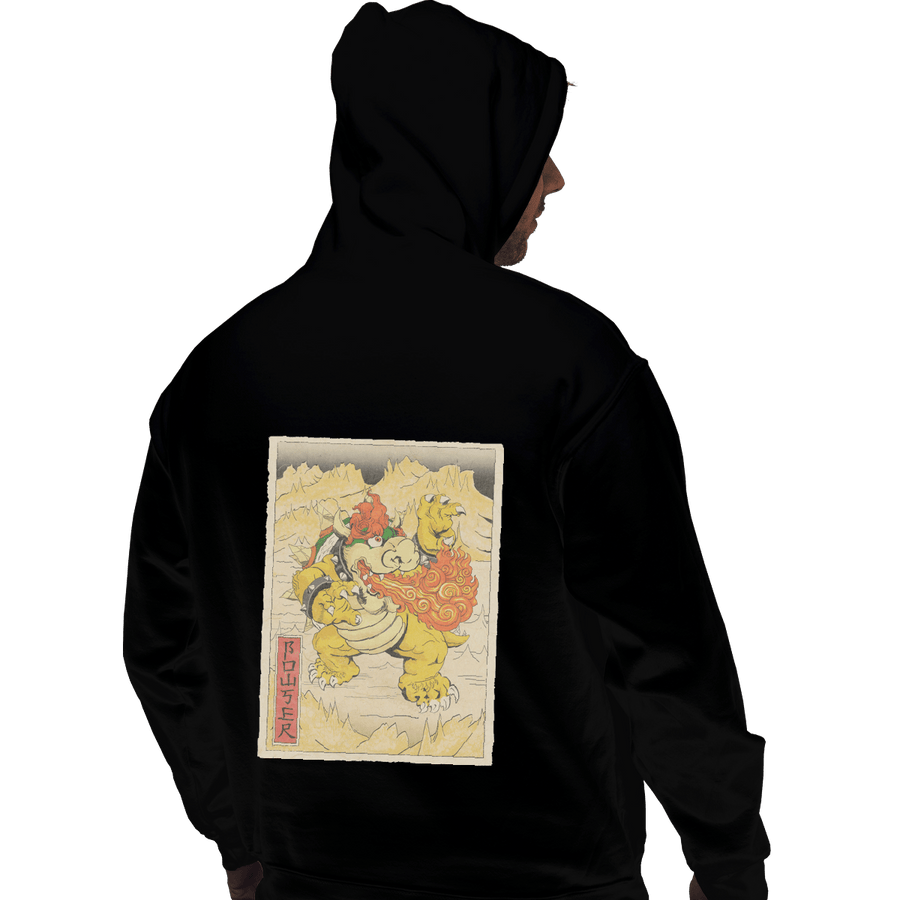 Shirts Zippered Hoodies, Unisex / Small / Black Bowser