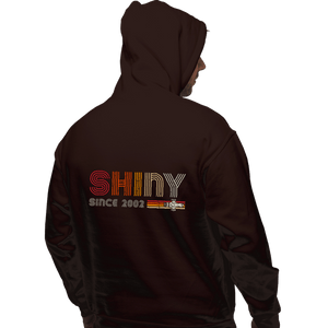 Daily_Deal_Shirts Pullover Hoodies, Unisex / Small / Dark Chocolate Shiny Since 2002