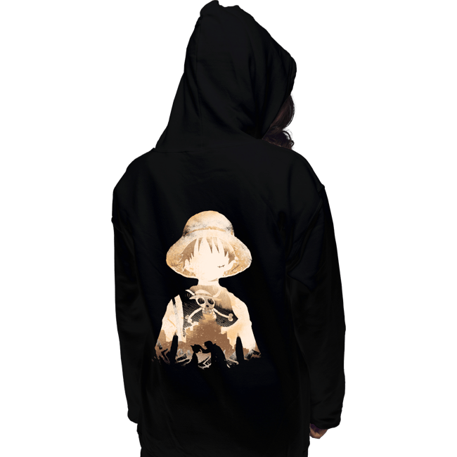 Secret_Shirts Pullover Hoodies, Unisex / Small / Black Straw Hat