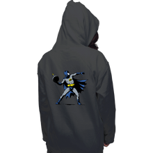 Load image into Gallery viewer, Secret_Shirts Pullover Hoodies, Unisex / Small / Charcoal Bat-sy
