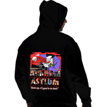 Load image into Gallery viewer, Daily_Deal_Shirts Pullover Hoodies, Unisex / Small / Black Greetings From The Asylum
