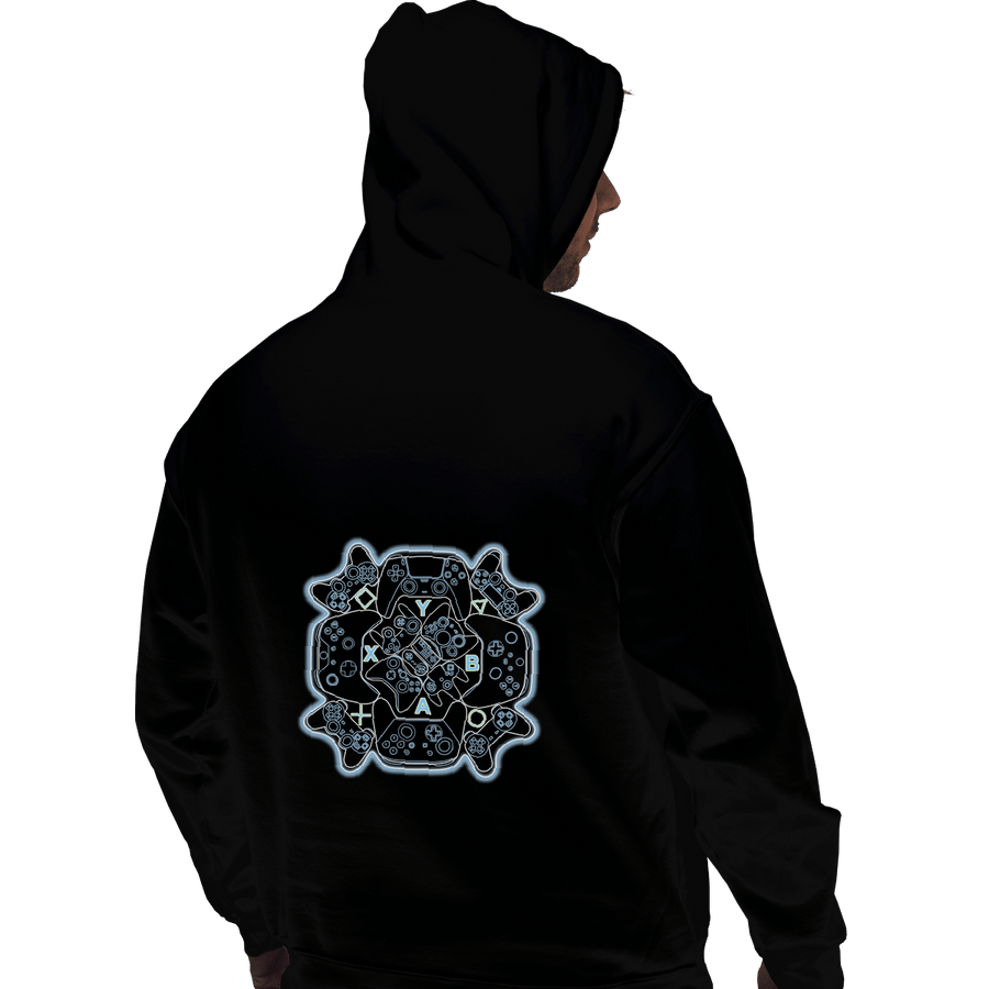 Shirts Pullover Hoodies, Unisex / Small / Black Gamer Mandala