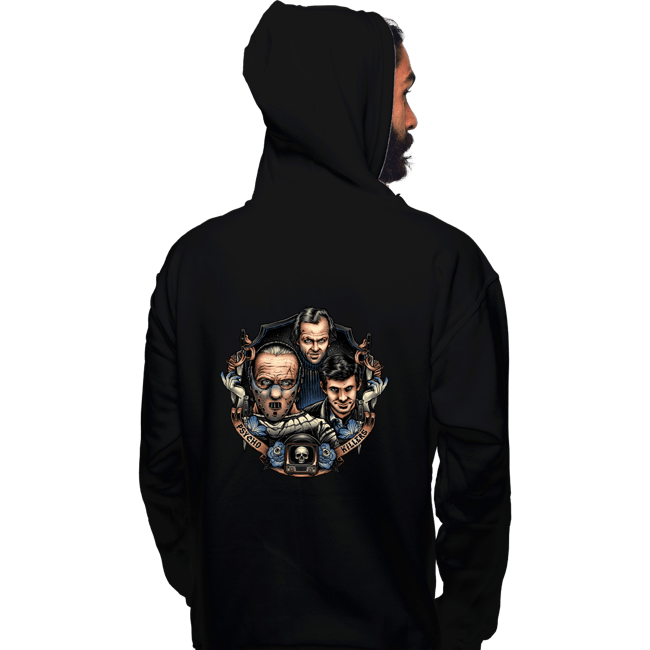 Daily_Deal_Shirts Pullover Hoodies, Unisex / Small / Black The Psychos