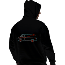 Load image into Gallery viewer, Shirts Pullover Hoodies, Unisex / Small / Black A-Team Van

