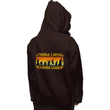 Load image into Gallery viewer, Secret_Shirts Pullover Hoodies, Unisex / Small / Dark Chocolate Hiking Club
