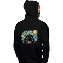 Load image into Gallery viewer, Shirts Pullover Hoodies, Unisex / Small / Black Starry Cave
