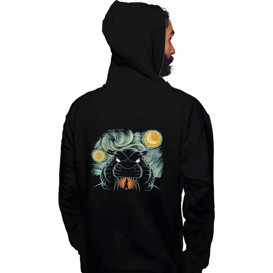 Shirts Pullover Hoodies, Unisex / Small / Black Starry Cave