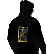 Load image into Gallery viewer, Shirts Pullover Hoodies, Unisex / Small / Black Tarot The High Priestess
