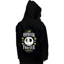 Load image into Gallery viewer, Shirts Pullover Hoodies, Unisex / Small / Black Pumpkin King Forever
