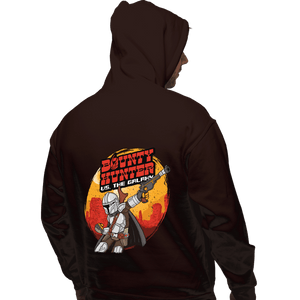 Secret_Shirts Pullover Hoodies, Unisex / Small / Dark Chocolate Bounty Hunter VS The Galaxy