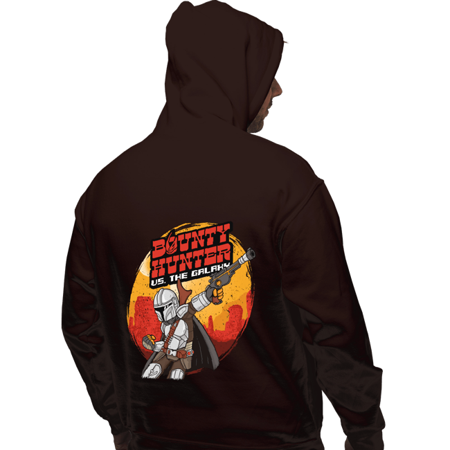 Secret_Shirts Pullover Hoodies, Unisex / Small / Dark Chocolate Bounty Hunter VS The Galaxy