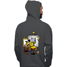 Load image into Gallery viewer, Daily_Deal_Shirts Pullover Hoodies, Unisex / Small / Charcoal Snikt Portriat
