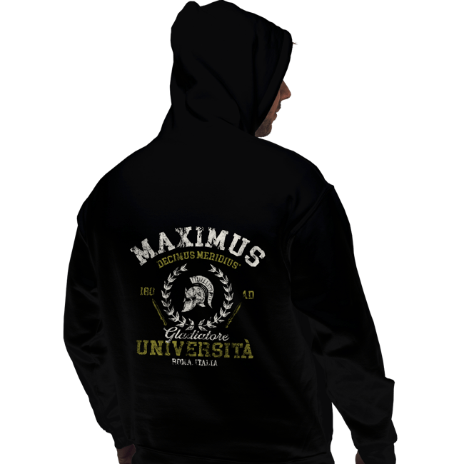 Secret_Shirts Pullover Hoodies, Unisex / Small / Black Maximus University