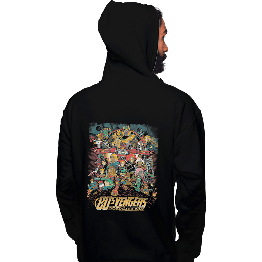 Shirts Pullover Hoodies, Unisex / Small / Black Nostalgia War