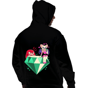 Daily_Deal_Shirts Pullover Hoodies, Unisex / Small / Black Rouge And Knuckles