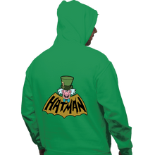 Load image into Gallery viewer, Shirts Pullover Hoodies, Unisex / Small / Irish Green Hatman
