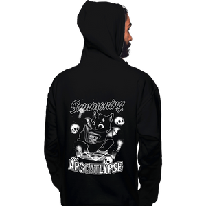 Shirts Pullover Hoodies, Unisex / Small / Black Apocalypse Cat