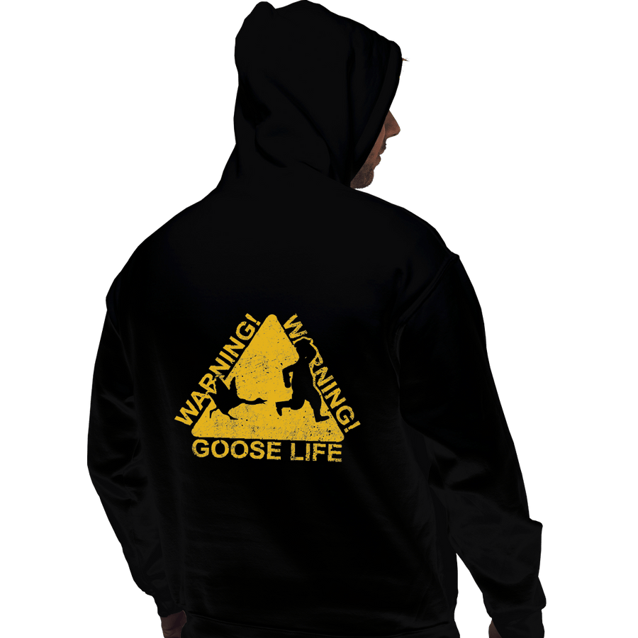 Shirts Zippered Hoodies, Unisex / Small / Black Goose Life