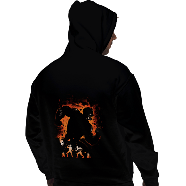 Shirts Pullover Hoodies, Unisex / Small / Black Armored Titan