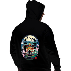 Daily_Deal_Shirts Pullover Hoodies, Unisex / Small / Black Spirited Journey