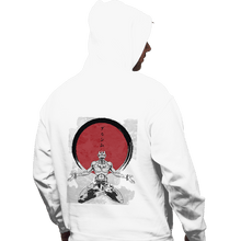 Load image into Gallery viewer, Shirts Pullover Hoodies, Unisex / Small / White Dhalsim Zen
