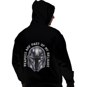 Shirts Zippered Hoodies, Unisex / Small / Black Weapons Are Part Of My Religion