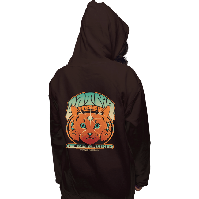 Daily_Deal_Shirts Pullover Hoodies, Unisex / Small / Dark Chocolate Catnip Experience