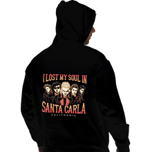 Load image into Gallery viewer, Daily_Deal_Shirts Pullover Hoodies, Unisex / Small / Black Santa Carla California
