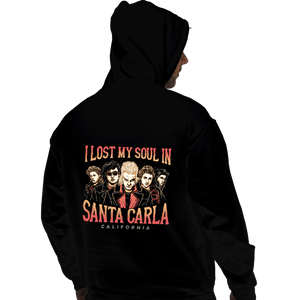 Daily_Deal_Shirts Pullover Hoodies, Unisex / Small / Black Santa Carla California