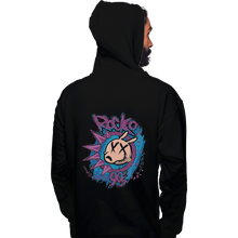 Load image into Gallery viewer, Shirts Zippered Hoodies, Unisex / Small / Black Rocko 90s
