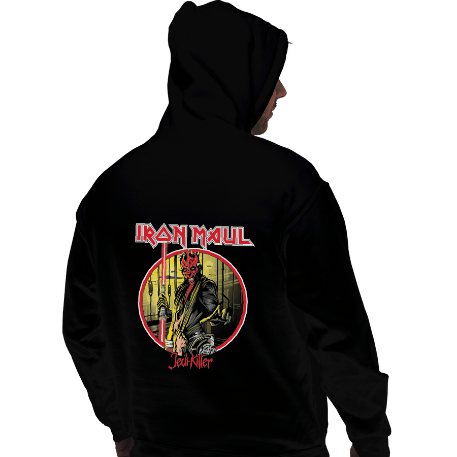 Shirts Zippered Hoodies, Unisex / Small / Black Iron Maul