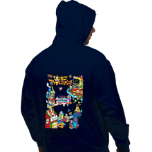 Load image into Gallery viewer, Shirts Pullover Hoodies, Unisex / Small / Navy Digital Friends

