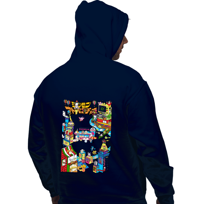 Shirts Pullover Hoodies, Unisex / Small / Navy Digital Friends