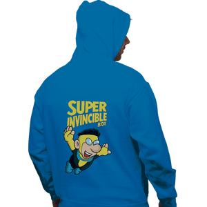 Secret_Shirts Pullover Hoodies, Unisex / Small / Sapphire Super Invicible Boy