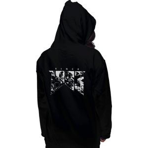 Secret_Shirts Pullover Hoodies, Unisex / Small / Black 1993 Doom