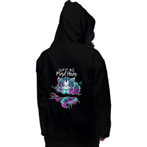 Shirts Pullover Hoodies, Unisex / Small / Black Mad Watercolor