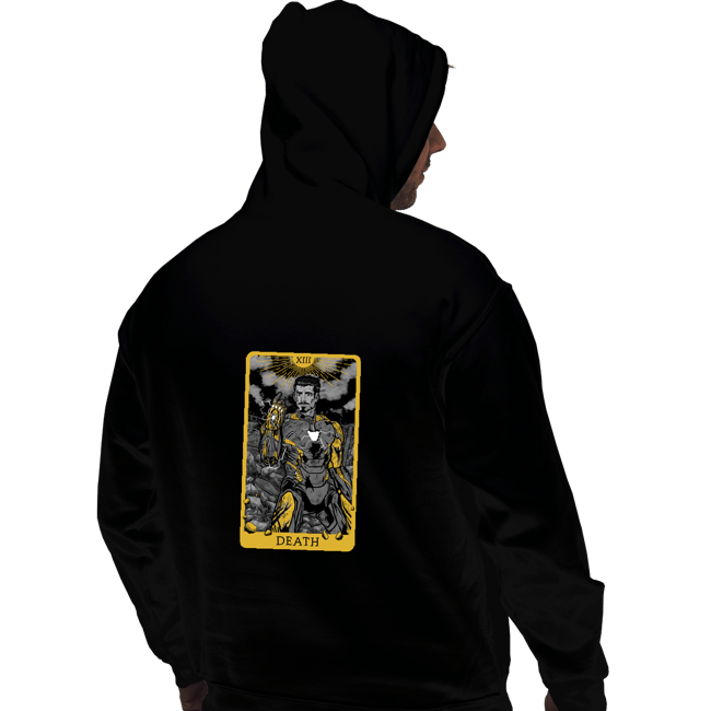 Shirts Pullover Hoodies, Unisex / Small / Black Tarot Death
