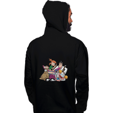 Load image into Gallery viewer, Shirts Zippered Hoodies, Unisex / Small / Black The Costume Club
