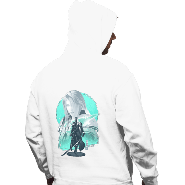 Daily_Deal_Shirts Pullover Hoodies, Unisex / Small / White Silver-Haired SOLDIER
